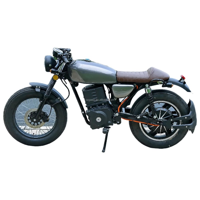 72V 5000W Electric Motorcycle - มอเตอร์ไซค์ไฟฟ้า Luyuan MotorcycleRetro CG 72V 3000W