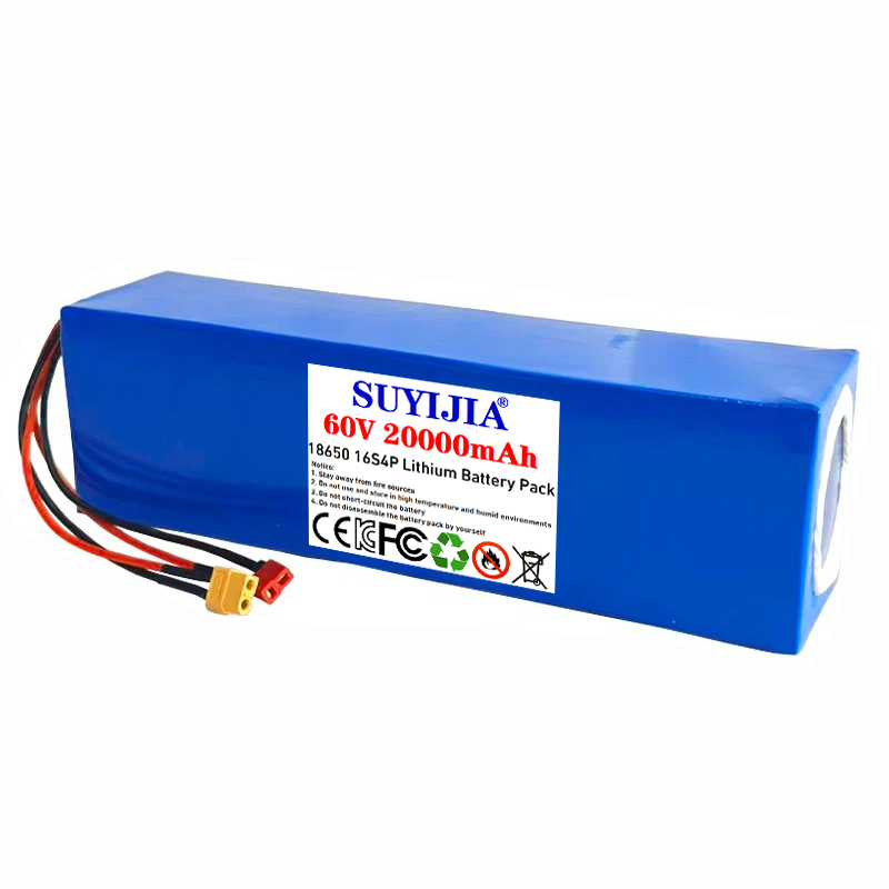 การขนส่งทางอากาศที่รวดเร็ว 60V - 60V 30Ah Electric Scooter Battery บทวิจารณ์และราคา