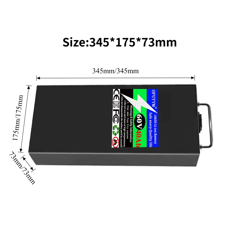 ใหม่ 60V 40Ah 35Ah 30Ah รถจักร - 60V 30Ah Electric Scooter Battery บทวิจารณ์และราคา